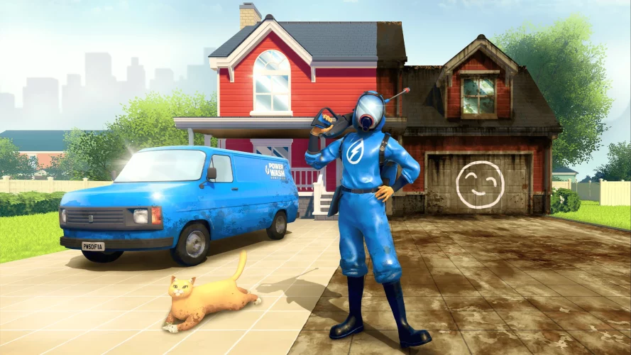 Image d\'illustration pour l\'article : PowerWash Simulator s’offre une ultime mise à jour gratuite avec « Les dossiers de Muckingham 6 »