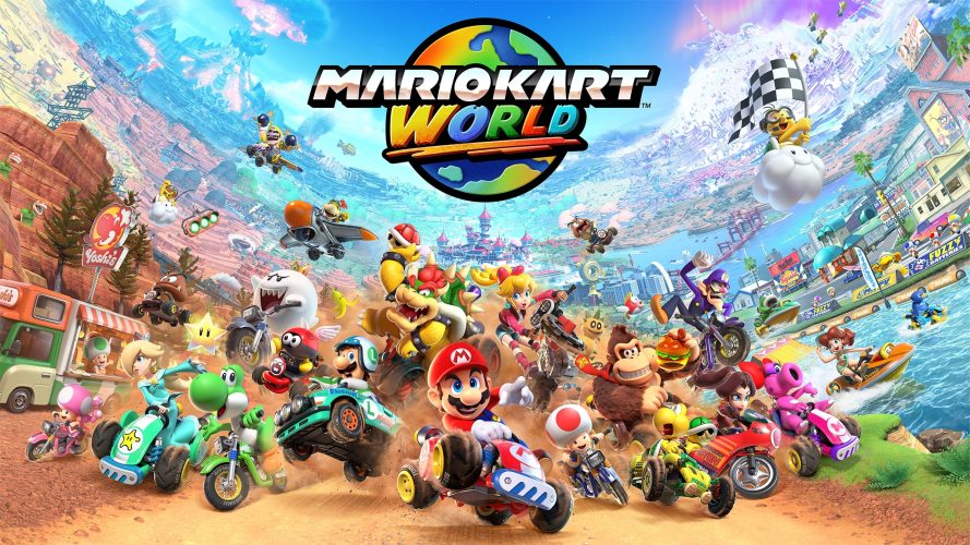 Mario kart world key art 57