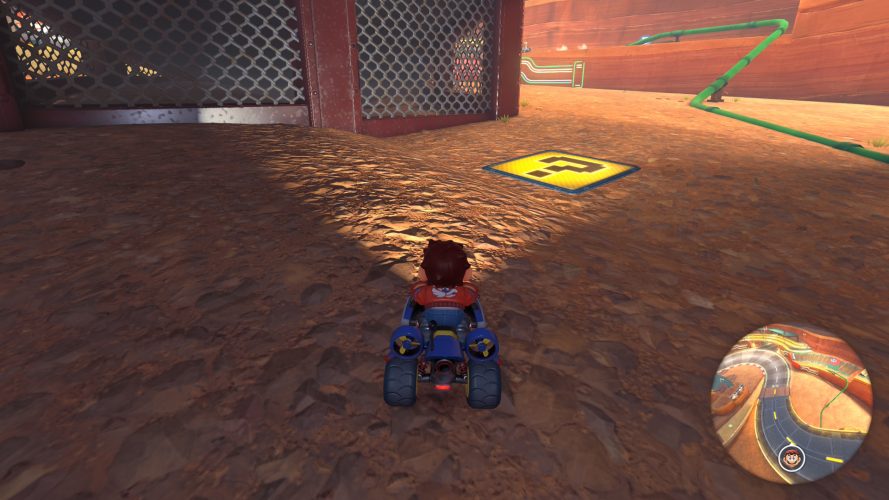 Mario kart world panneaux